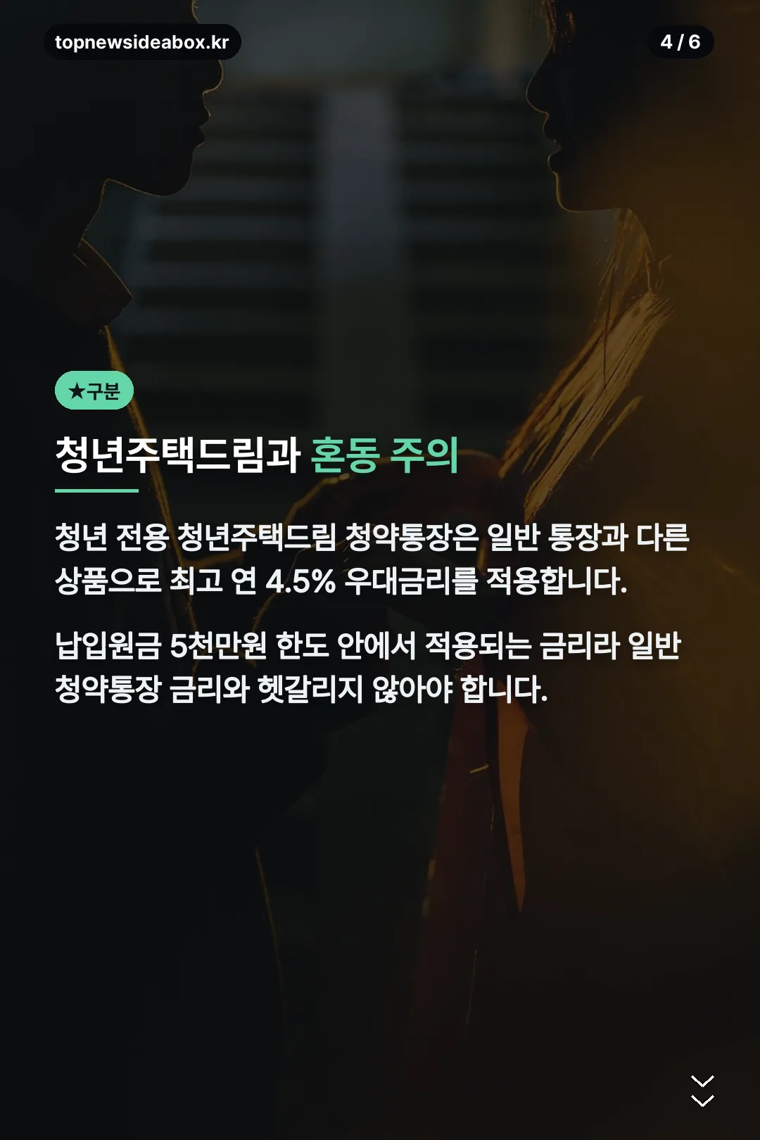 청년주택드림 구분