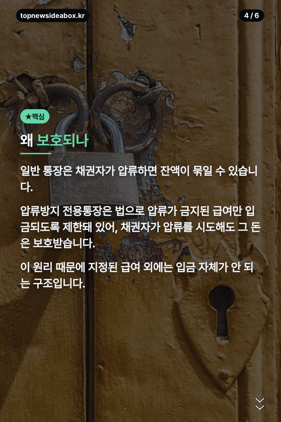 보호되는 원리