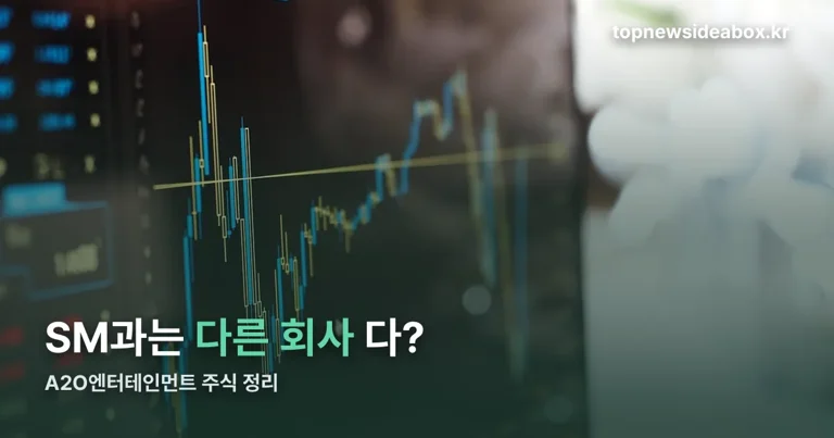 A2O엔터테인먼트 주식 정리 썸네일