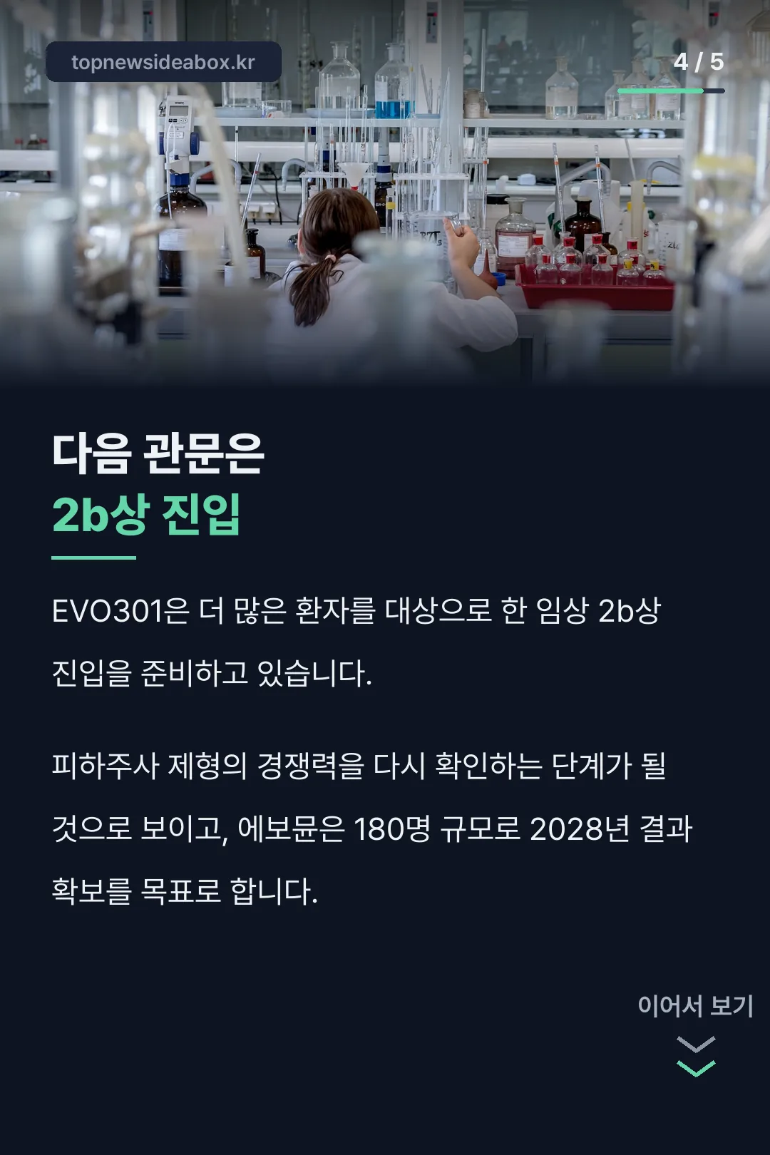 다음 관문 2b상 진입